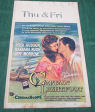 Captain Lightfoot Window Card Poster 14x22