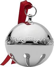 NEW 2022 Wallace 52nd Edition Silver Plate Sleigh Bell Xmas Ornament Decoration picture