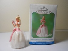 2001 Hallmark Ornament Birthday Wishes Barbie First in Series picture