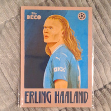 Topps Deco Erling Haaland Manchester City Champions League 2023 picture