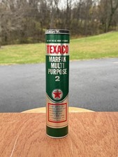 Vintage Texaco MARFAK multipurpose 2  Grease Tube Full ￼ metal both ends picture