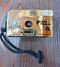 [Ultra Rare] Pokemon Pichu & Pikachu Gold Camera Shogakukan Limited Edition 2000 picture