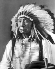 Native American CHIEF RED CLOUD Glossy 5x7 Photo Lakota Sioux Print Indian picture
