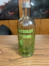 ABSOLUT VODKA EMPTY OLD VERSION 500ML PEAR BOTTLE FROM POLAND GREAT FOR DISPLAY picture