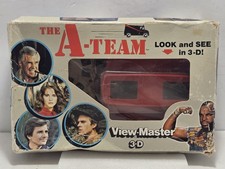 Rare 80s The A TEAM view Master Guft Set With Original Damaged Box See Pictures  picture