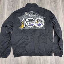 Disney 100th Anniversary Mickey & Friends Bomber Windbreaker Jacket size Medium picture