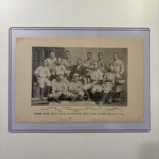 1899 Rome & Rochester NY New York State Lg Baseball Team Pictures Rare Antique picture