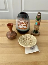 Estate Sale Lot Vintage Southwestern Pottery Navajo Native American Decor picture