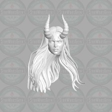 Magik Darkchylde v6 Illyana Rasputin custom head for 1:18 1:12 1:10 1:6 figures picture