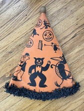 Vintage Halloween Rare 1920s Germany Halloween Horn Hat picture