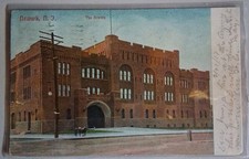 Old Undivided Back Era Postcard The Armory Newark, New Jersey 1907 picture