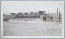 Trolley Photo - Lake Shore Electric Railway Interurban Passenger Car Yard 1937 picture