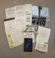 STAR TREK Convention 1976 Boston FULL Set Program Registration Bag Trivia MINT picture