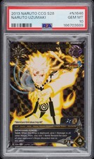 2013 #N1646 NARUTO UZUMAKI (9 TAILS CLOAK) PSA 10 picture