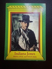 1981 Topps Raiders of the Lost Ark #2 Indiana Jones Freelance Adventurer picture