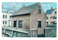 LYNN MA MASS~First Shoe Factory on Mail Street~Unused Vintage Postcard picture