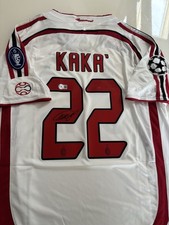 🔥⚽️ Kaka, Hand Signed AC Milan Champions League Final Jersey, Beckett COA ⚽️🔥 picture