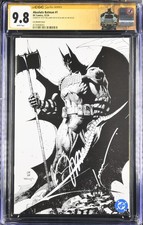 Absolute Batman #1 Jim Lee Sketch Variant CGC 9.8 - Double Signed Lee / Williams picture