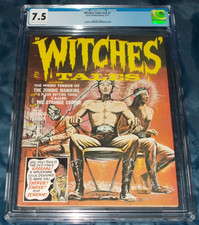 Witches` Tales Volume 3 #1 CGC 7.5 VF- (Eerie Publ. - 02/71) 6th in Census picture