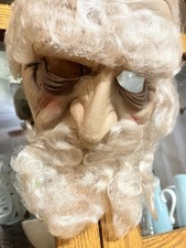 1976 -78 Old Man -Father Time -Zeus vintage Halloween Mask picture
