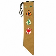 1940s BSA Boy Scout Sash Camp Soule Tribe of Muscogee Brave Warrior Chief picture