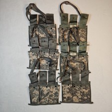 M 4 Six (6) Mag Bandoleer-Pouch (ACU-UCP) - USGI MOLLE II (As Shown) (6 Pack) picture