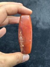 Beautiful Antique Indo Greco Bactrian Greek Natural Old Carnelian Big Bead picture