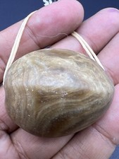 Authentic Rare Ancient Old Natural Jasper Stone Unique Bead From Afghanistan picture