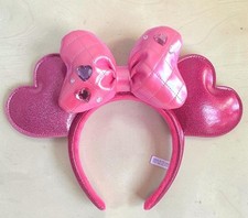 2026 Tokyo Disney Minnie's Funderland Heart Headband Pink Pal-Palooza Ears picture