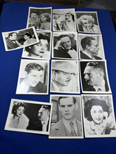 12 Vintage Movie Star Photos, Hollywood Golden Era - Huston, Powell, Coleman picture