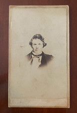 Civil War CDV Photo Seymour Jerome 16th NY Cavalry Co G Tax Stamp Hudson NY picture