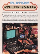 Vintage Canon 486 Laptop computer Sony Watchman Aiwa Electronics Wall Decor art picture