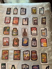 VTG  1970s Topps Wacky Packages Lot of 119 - ALL UNPEELED TAN BACKS - 93 Unique picture