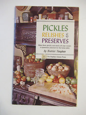 Pickles, Relishes & Preserves -  Beatrice Vaughan - Paperback 1971 picture