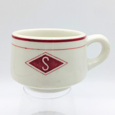 Sabine Transportation Company Syracuse China Mug April 1957 4-LL Restaurant Ware picture