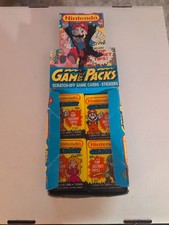 (36) Sealed Wax Pack NINTENDO 1989 Topps Trading Cards Mario / Link / Peach Box picture