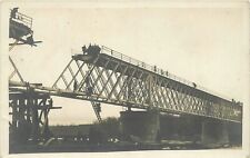 Postcard RPPC C-1910 Bridge Construction occupation Workers 23-785 picture