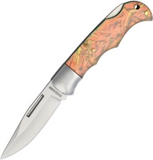 Rough Rider Crystal Glow Stainless Steel Lockback Folding Pocket Knife RR2745 picture