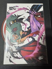 Darkstalkers/Street Fighter BloodThrone 1 Brett Bean  Ltd 500 Signed Retired Sig picture