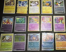 Pokémon TGC Lot of 15 Holo, Reverse Holo, and Celebrations TCG Cards picture
