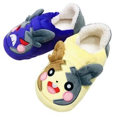Pokemon Morpeko Plush Slippers 23-25cm Warm Room Shoes Official Licensed Japan picture