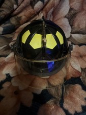 Black Fire Fighter Helmet, Bullard Firedome UST picture
