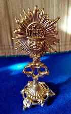 Monstrance Santisimo bóveda Gold Standing crucifix spiritism misa spirit drawing picture