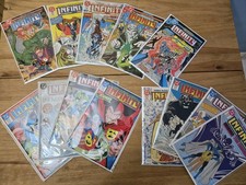 Todd Mcfarlane 13 Issue Run On Infinity Inc. DC Comics Lot.  picture