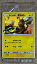 Pokémon TCG Detective Pikachu SM190 Black Star Promo Italian Version New Sealed picture