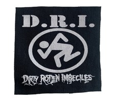 DRI Dirty Rotten Imbeciles Cloth Punk Patch picture