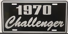 1970 70 CHALLENGER METAL LICENSE PLATE FITS DODGE 318 340 360 383 440 R/T E BODY picture