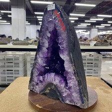 35.49LB  Natural Beautiful Amethyst Quartz Cave Crystal Specimen picture