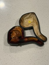 Vintage Meerschaum Pipe With case picture
