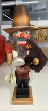 Vintage 15” Christian Ulbricht Shepherd Nutcracker Lamb Germany Christmas Decor picture